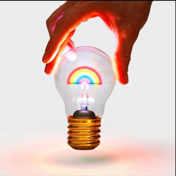 Cordless Rainbow Lightbulb - Picture 5 of 5